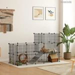 Kennel Ketrec Kifutó Karám Kalitka Kisállat Rágcsáló Ketrec elemek 35x35.cm fotó