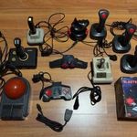 Commodore Amiga Atari Spectrum Sega hibás teszteletlen kontroller joystick csomag fotó