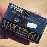 TDK METAL MA-X 60 új bontatlan magnókazetta fotó