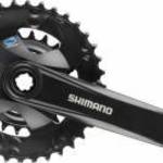 Shimano Hajtómű Altus 175mm-36x22f Négyszögtengelyes Fekete Hg 7/8-as - SHIMANO fotó