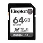 Kingston Technology Industrial 64 GB SDHC UHS-I Class 10 memóriakártya - KINGSTON fotó