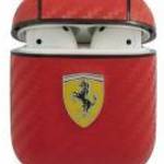 Ferrari FESA2CARE AirPods 1/2 tok piros On Track PU Carbon fotó