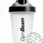 Shaker Blend Bottle átlátszó-fekete 400 ml - GymBeam fotó