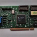 S 3 Trio64V2/DX 1 Mb PCI videokártya fotó