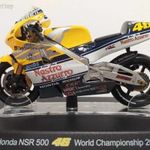 1/18 motor modell, motogp Valentino Rossi Honda NSR 500 2000 fotó