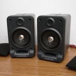 Full range dinamic speaker system Igazi Retró hifi polc hangfal 4ohm utas bass-reflex fotó