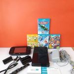 Eredeti Nintendo Wii U gép + 4 játék + kiegészítők konzol játék csomag !! fotó