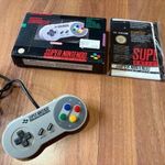 Super Nintendo Snes kontroller dobozos fotó