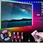 Univerzális USB LED szalag, TV háttérvilágítás, távirányítóval fotó