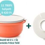 Tupperware Új Generációs Kelesztő Tál 2 literes + Fröcsitető fotó