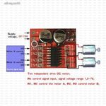 2 ch motorvezérlő PWM H-Bridge L298N - 2 csatornás DC motorvezérlő - Arduino fotó