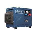 Scheppach SG 5200 D dízel áramfejlesztő AVR szabályozással 5000 W - 5906222903 fotó