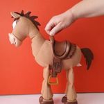 Thinkway Disney Bullseye Horse Toy Story Szemenagy ló 41cm Játékháború mese figura Hangot adó EXTRA fotó