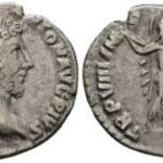 Commodus 177-192 Denar, Minerva, Római Birodalom, nagyon ritka fotó