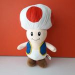 Eredeti Nintendo SUPER MARIO gomba Toad plüssfigura 45 cm-es plüss kabala figura !! EXTRA !! fotó