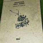 ROBI-52 KERTI KISGÉP HASZNÁLAT 1983 MEZŐGÉP VESZPRÉM (ROTAKAPA) fotó