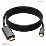 Displayport-mini displayport adapter kábel 1.8 méter fotó