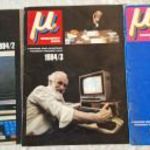 3db Mikroszámítógép Magazin 1984/2, 3, 4 újság Commodore 64 Primo Zx Spectrum - egyben fotó