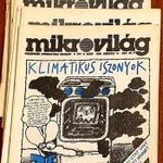 MIKROVILÁG Retró Újságok 1990 PC, Commodore 64, Plus/4, Amiga, Enterprise, TVC, Atari fotó