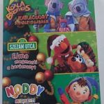 3 KARÁCSONYI DVD /KOALA BROTHERS/NODDY MEGMENTI A KARÁCSONYT/SZEZÁM UTCA (3 lemezes, díszdobozos) ÚJ fotó