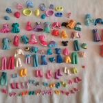 98db-os Polly Pocket babára való ruhák, cipők, kiegészítők fotó