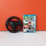 Eredeti Nintendo Wii U Mario Kart 8 konzol játék + kormány !! fotó