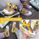 Nike Air Jordan Retro 4 Yellow fotó