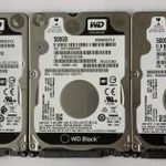 3X 500GB - WD Black - SATA 2.5 HDD - WD5000LPLX fotó