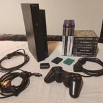 PlayStation 2 SCPH-50003, tartozékokkal + 11 játék fotó