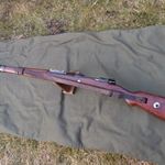 Német II.vh Mauser k98 puska S147 1937 kóddal 1937 sorszámmal (!) jó állapotban papírral fotó