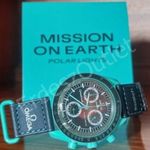 OMEGA SWATCH Mission on Earth Polar Lights Aurora Borealis óra, VIDEO! fotó