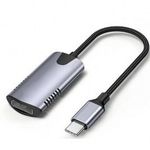 Videó-Audió digitalizáló adapter, HDMI-ről USB-C, videófelvétel és élő közvetítés szerkeztéshez, ... fotó