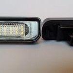 Mercedes Benz W220 S-osztály fehér SMD LED rendszámtábla világítás fotó