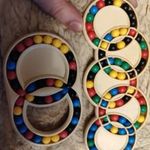 2db Rubik Bűvös Karika Rubik gyűrű Hungarian Rings retro logikai játék fotó