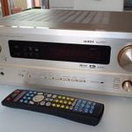 Denon AVR-1800 6 csatornás házimozi erősítő gyári távirányítóval. fotó