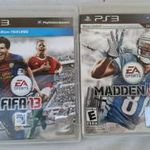 Madden 13 és Fifa 13 Sony Playstation 3 Ps3 konzol játék - eredeti - jó állapot egyben fotó