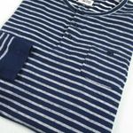 EREDETI TOMMY HILFIGER (L / XL) ELEGÁNS *NAGYON EXTRA* HOSSZÚ UJJÚ FÉRFI *MINŐSÉGI* CSÍKOS PULÓVER fotó