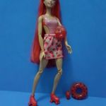 MATTEL EXTRA HAJLÉKONY BARBIE BABA KORCSOLYÁVAL fotó