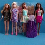 MATTEL BARBIE BABÁK CSOMAGBAN + RUHA + BARBIE MAGAZIN fotó