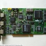 Pinnacle miroVideo DC30+ (ZORAN Chip) PCI tuner kártya CSATLAKOZÓ PANELLEL, működőképes állapotban, fotó