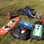 Kite felszerelés buggy kitesurf wakeboard 3 darab kiteszörf paplan ernyő 4 darab húzókötél fotó