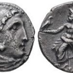 Nagy Sándor Alexander III i.e. 336-297 Drachma, ókori görög ezüst fotó