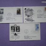 Gyönyörű USA dombornyomott FDC-k. 18 fotó