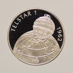 1992 TELSTAR 1 ezüst 500 Forint PP -IV.131 fotó