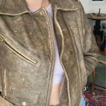 IXS vintage motoros bőrdzseki fotó
