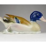 0Z595 Régi Metzler - Ortloff porcelán kacsa fotó
