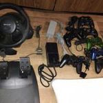 Játékkonzol (XBOX, PS, Nintendo)kontroller/tápegység vegyes csomag egyben teszteletlen állapotban fotó