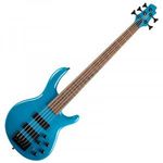 Cort - Co-C5-Deluxe-CBL elektromos basszusgitár, Markbass Preamp, öthúros, kék fotó
