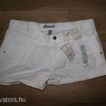 új Denim Co 20/48 fehér női pamut short fotó