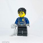Duke DeTain EREDETI LEGO minifigura - City Police 60242 - Rendőr - Új fotó